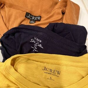 Bundle of three J Crew tshirts